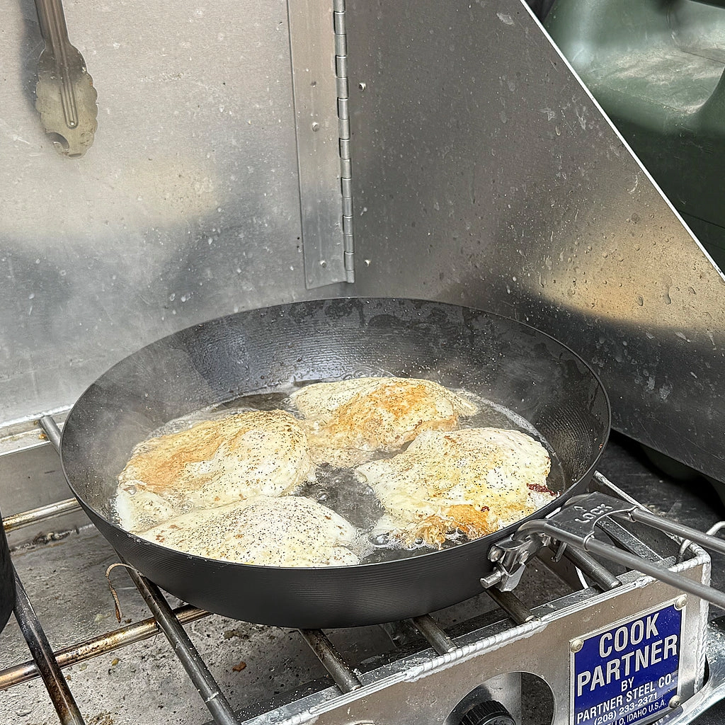 10" Carbon Skillet COMBO