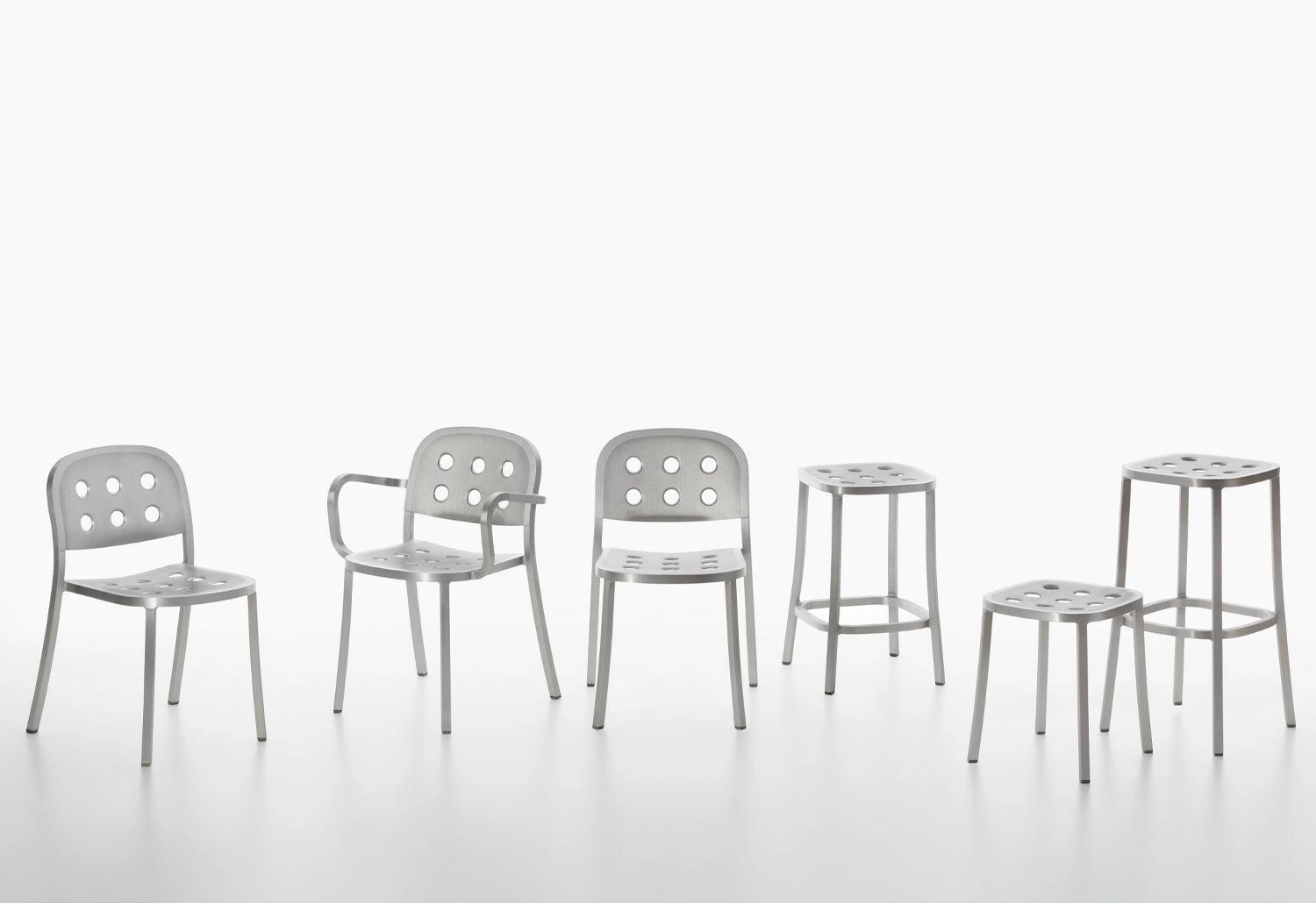 1 Inch All Aluminium Stool