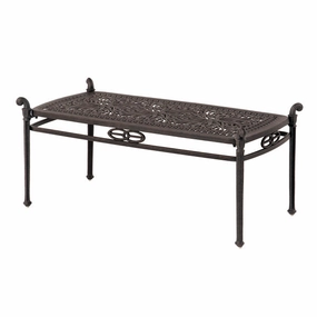 21" x 42" Rectangular Grand Tuscany Coffee Tableoutdoor coffee table for patio or lounge