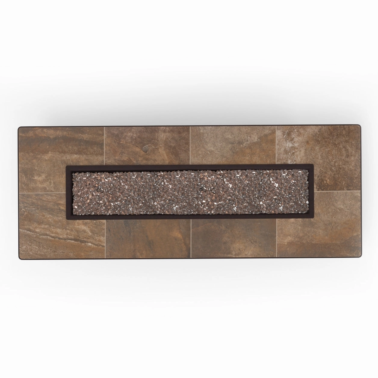 28" x 72" Occasional Height Capri Fire Pit