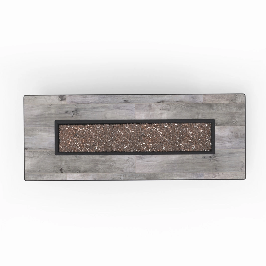 28" x 72" Occasional Height Capri Fire Pit