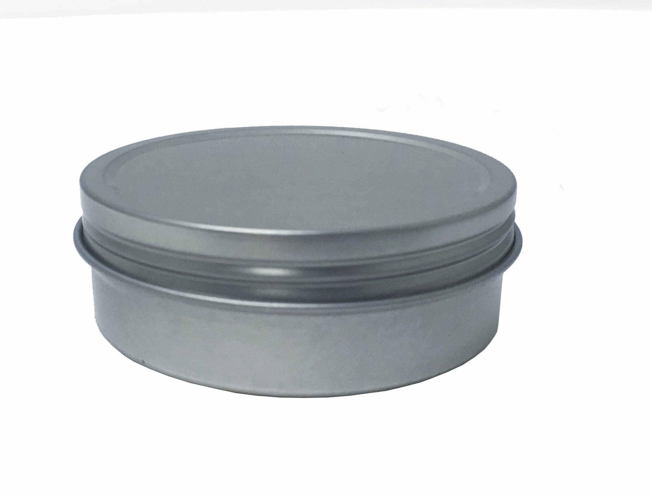 2oz Round Steel Tin Container - Screw Top professional grade outdoor cooking tools