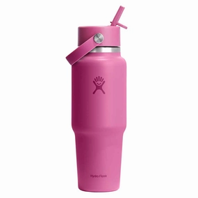 32 oz Wide Flex Straw Travel Bottle modern outdoor garden furniture collection
