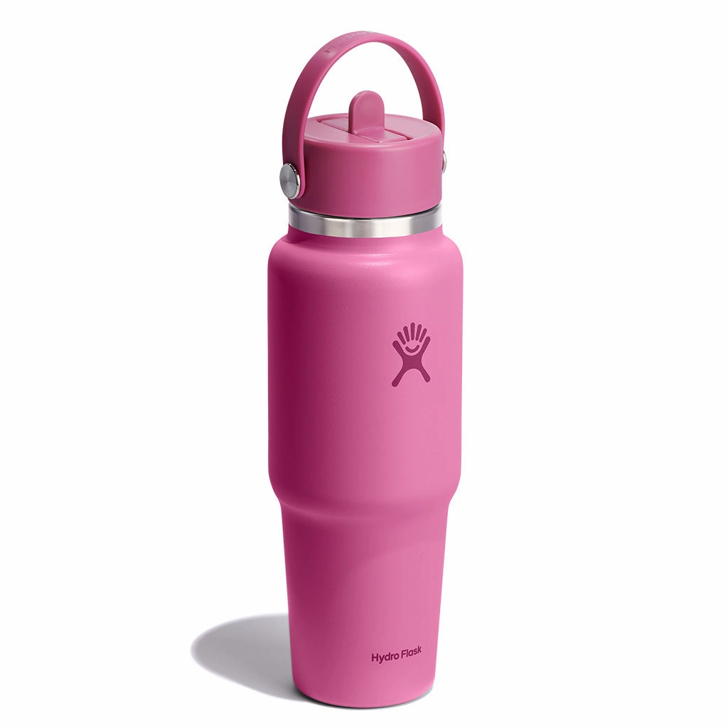 32 oz Wide Flex Straw Travel Bottle