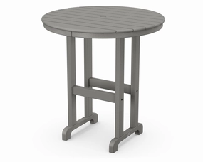 36" Round Farmhouse Counter Tableoutdoor patio furniture set