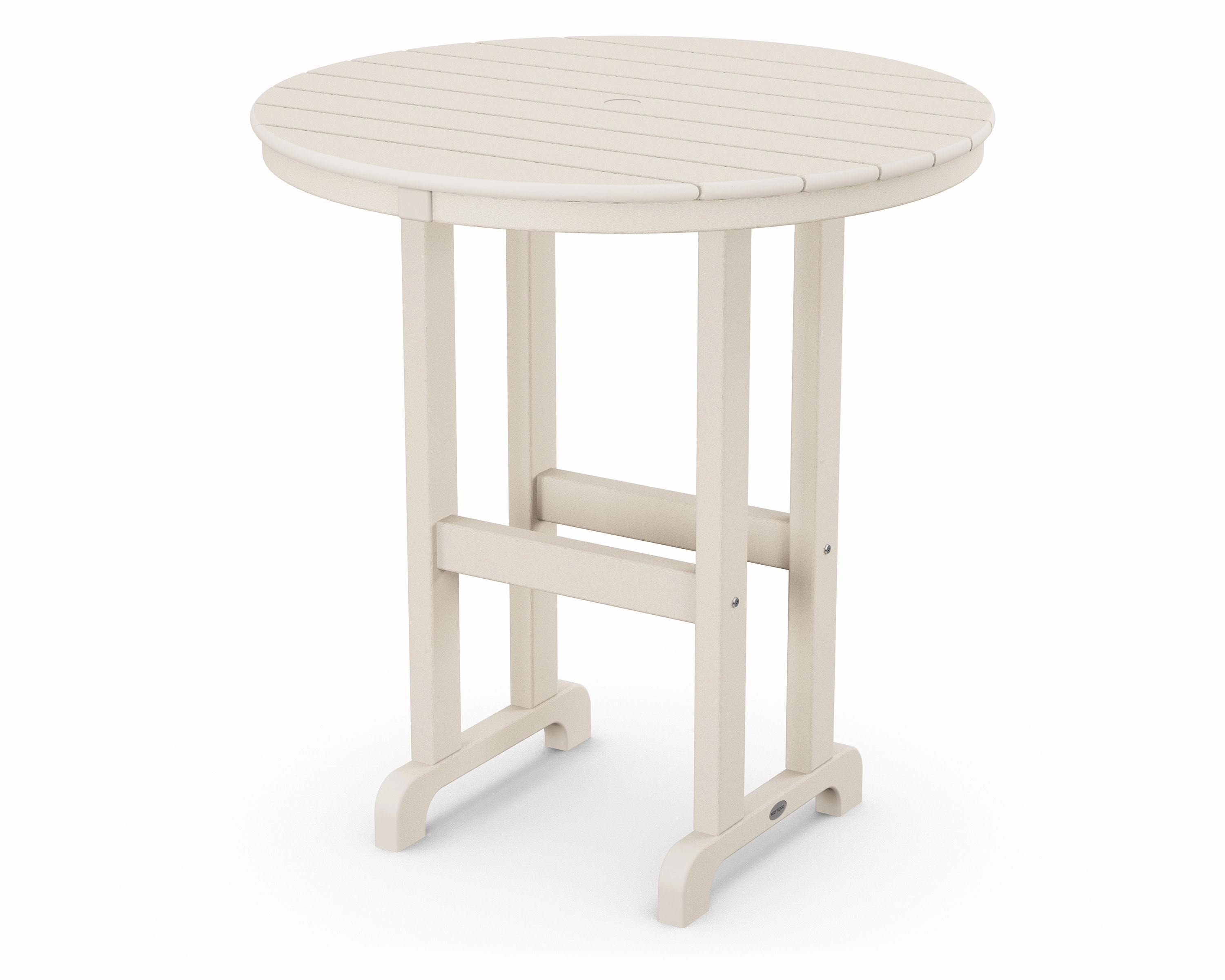 36" Round Farmhouse Counter Table
