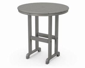 36" Round Farmhouse Counter Tableoutdoor table for balcony or garden