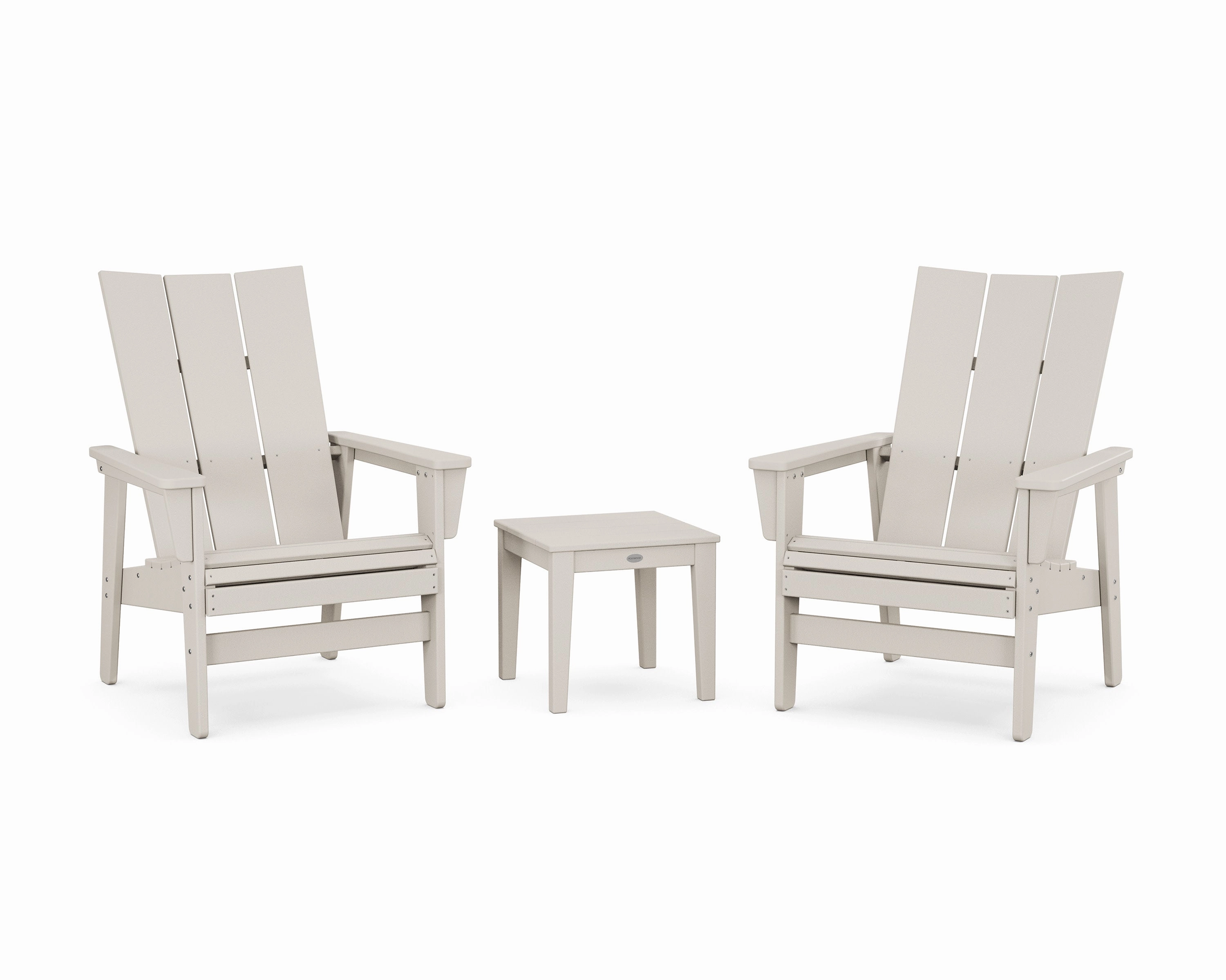 3-Piece Modern Grand Upright Adirondack Set