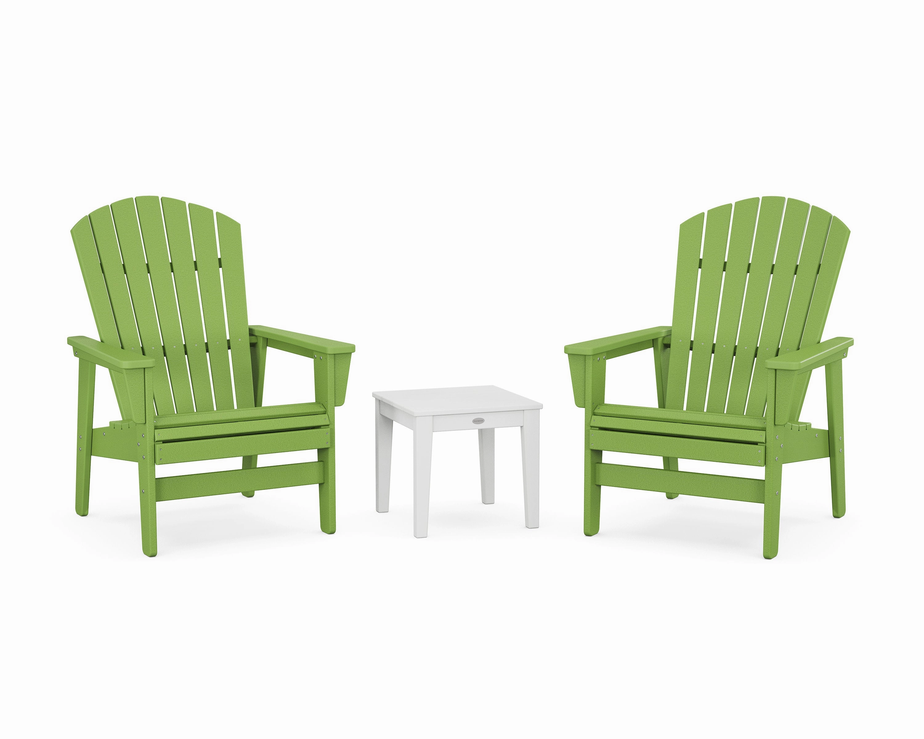 3-Piece Nautical Grand Upright Adirondack Set