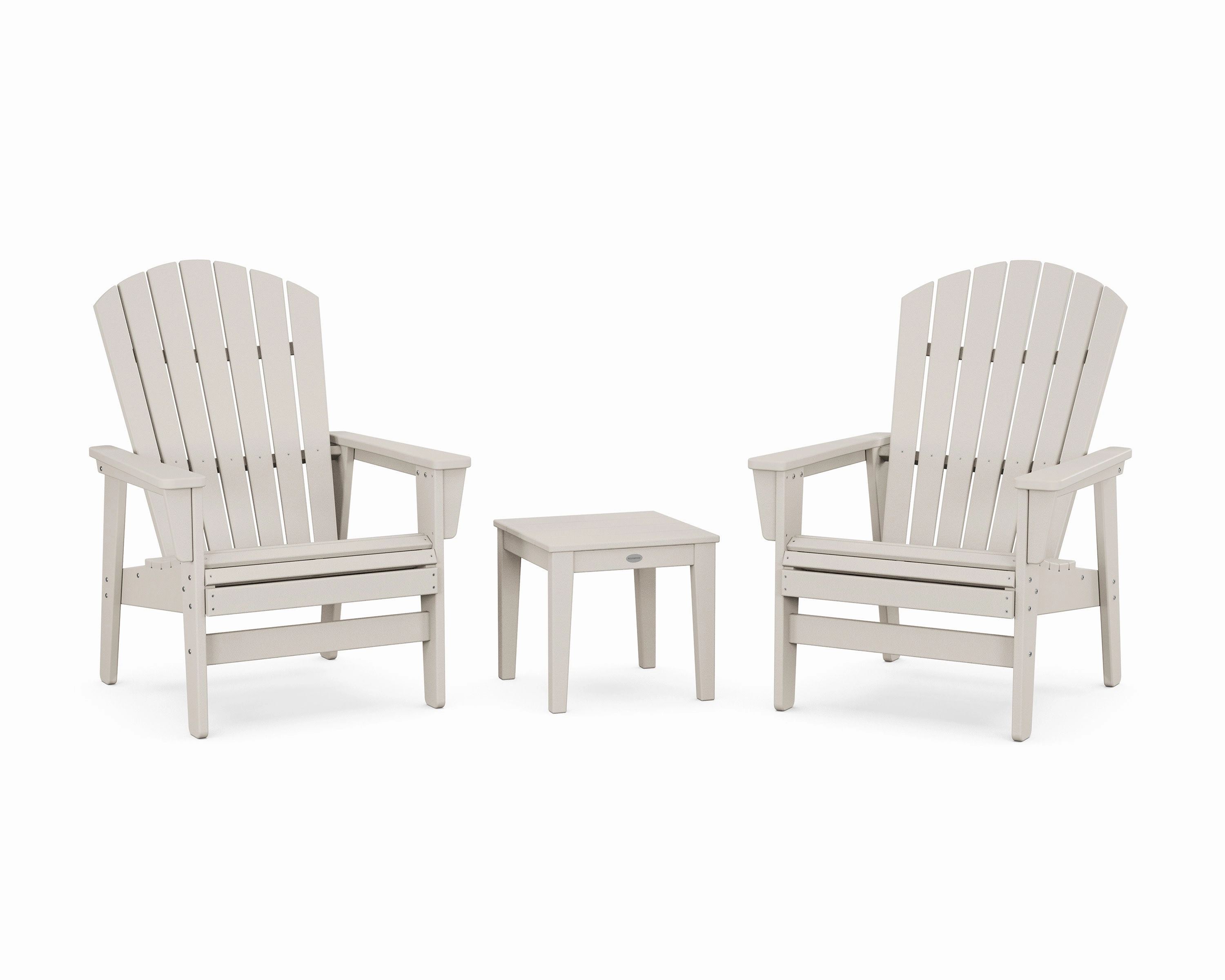 3-Piece Nautical Grand Upright Adirondack Set
