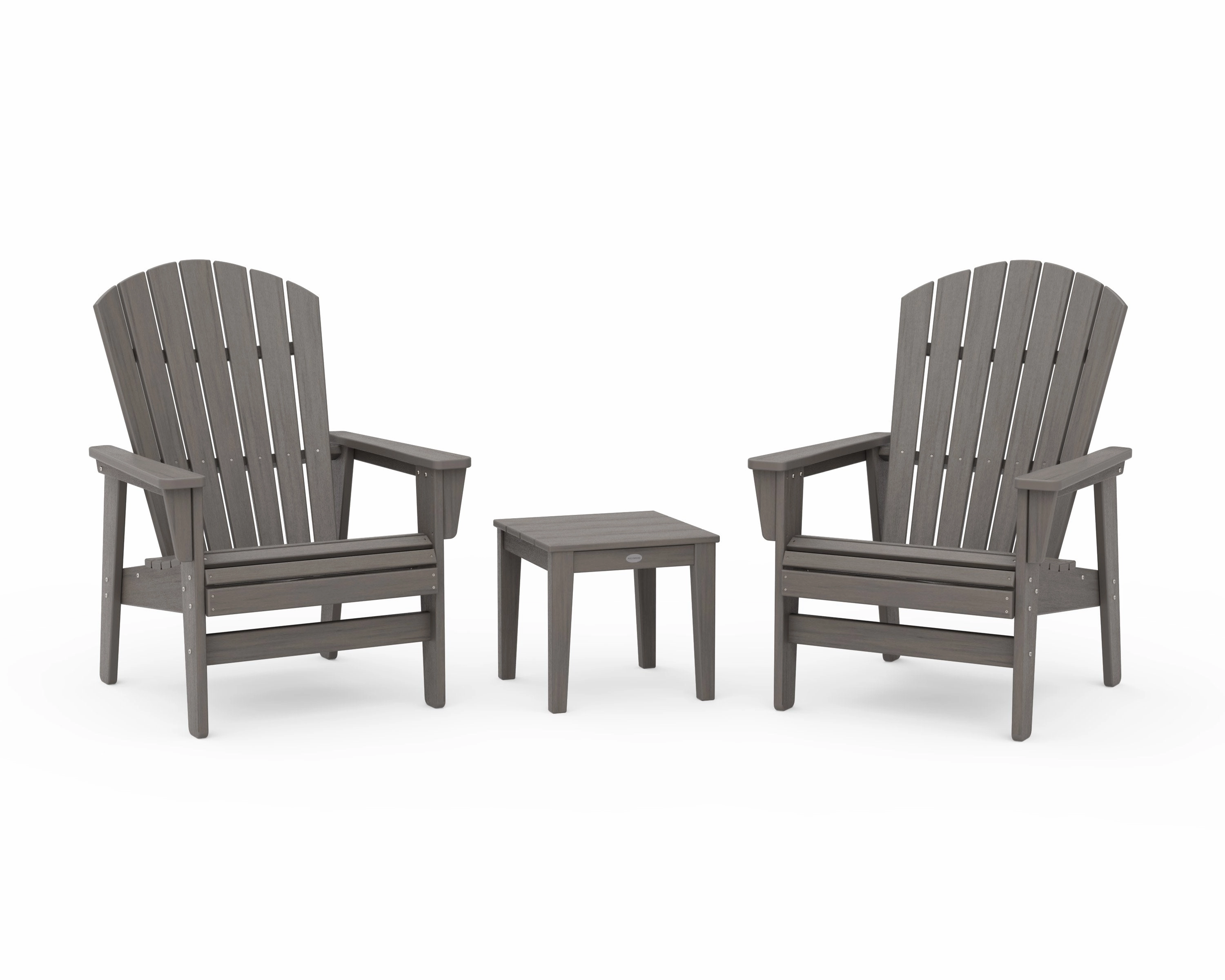 3-Piece Nautical Grand Upright Adirondack Set