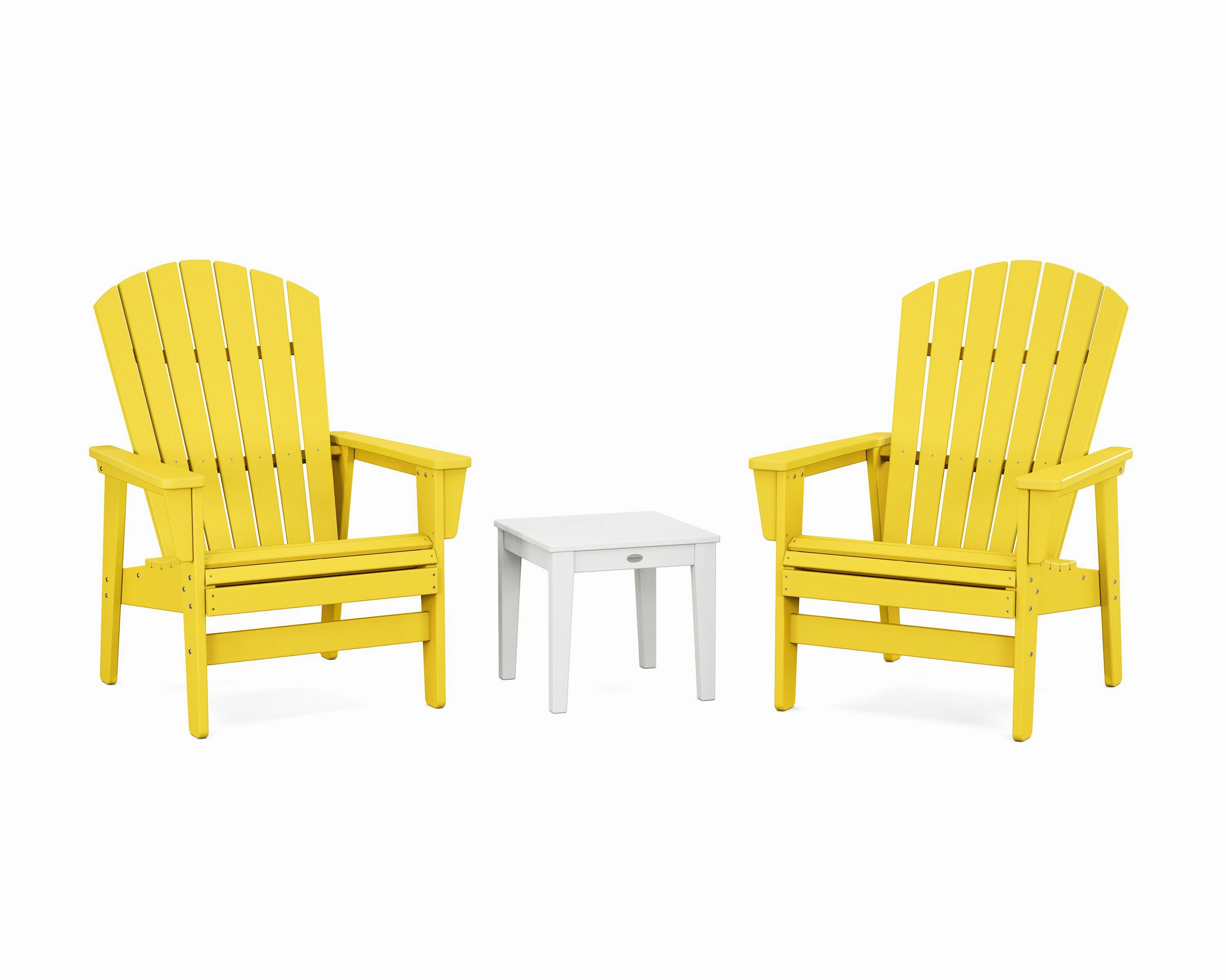 3-Piece Nautical Grand Upright Adirondack Set