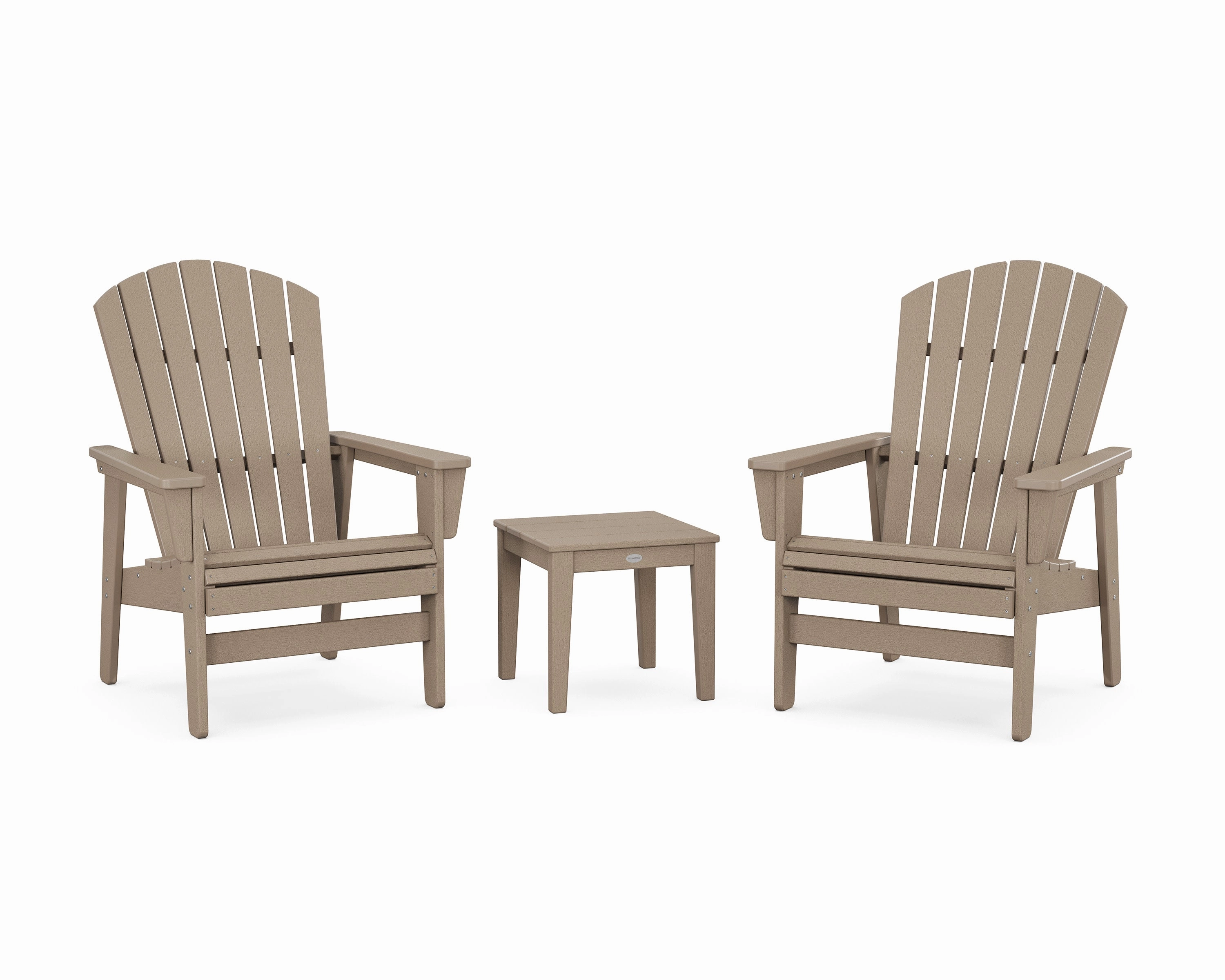 3-Piece Nautical Grand Upright Adirondack Set