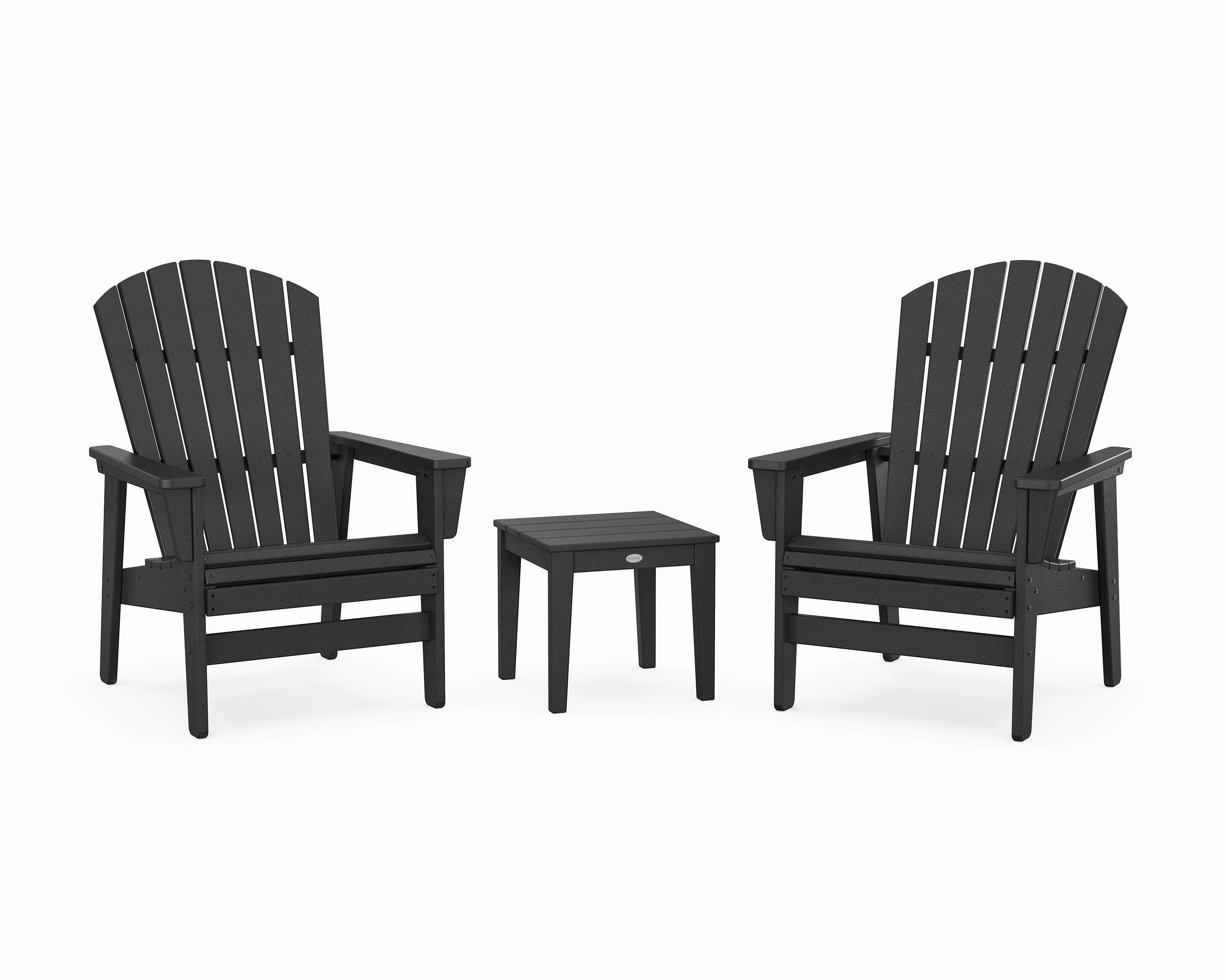3-Piece Nautical Grand Upright Adirondack Set