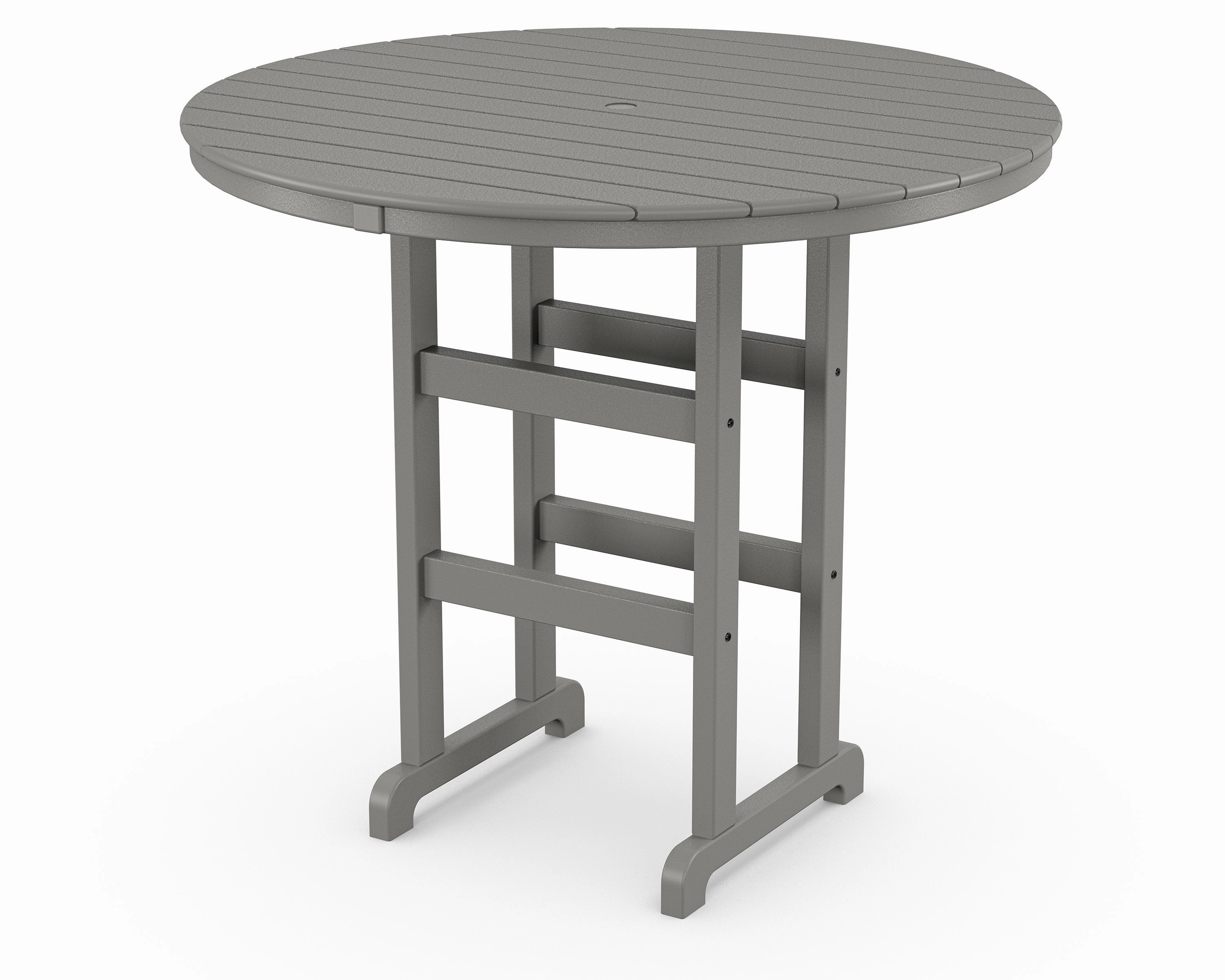 48" Round Farmhouse Bar Tableoutdoor table for balcony or garden