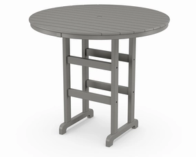 48" Round Farmhouse Bar Tableoutdoor table for balcony or garden