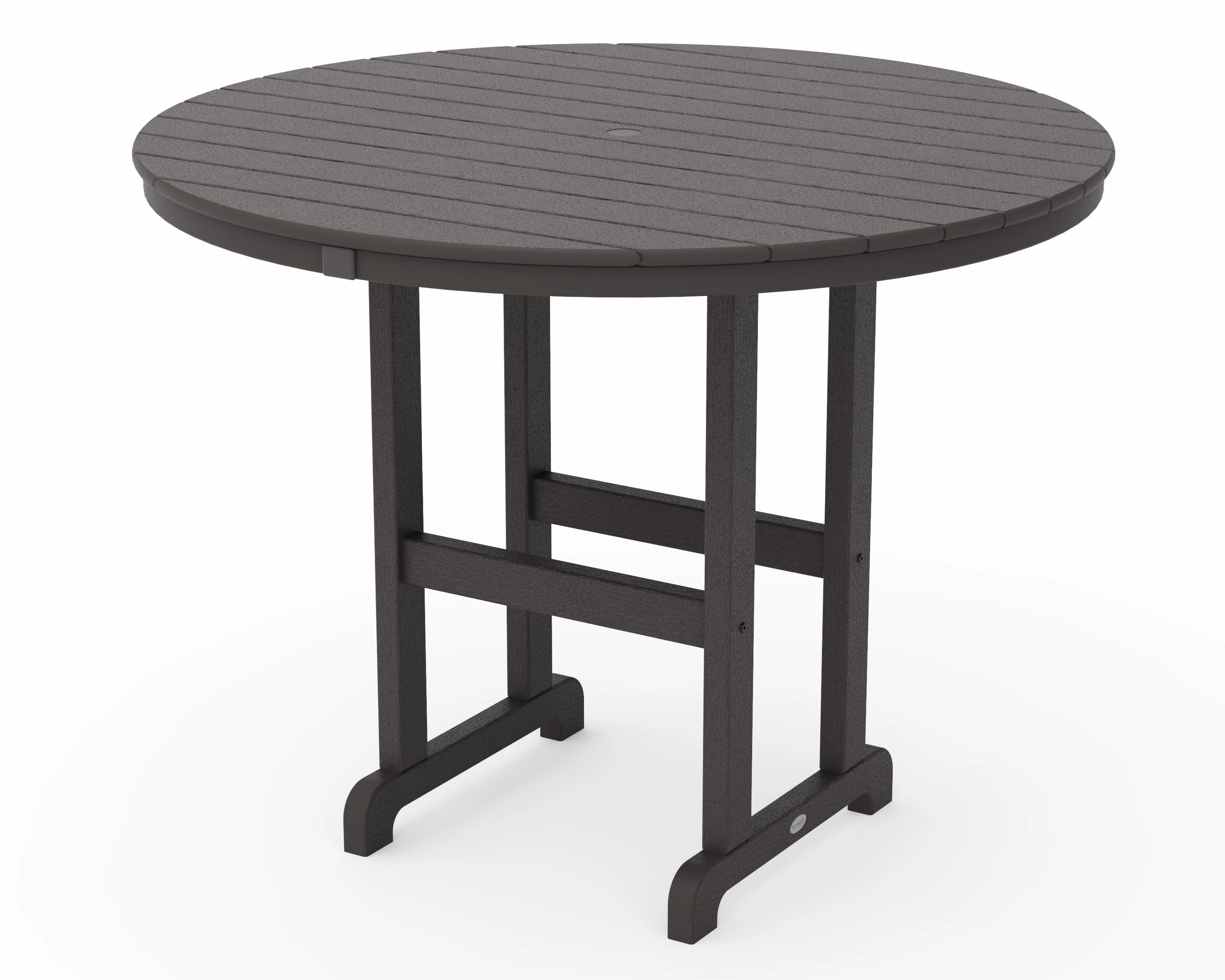 48" Round Farmhouse Counter Table