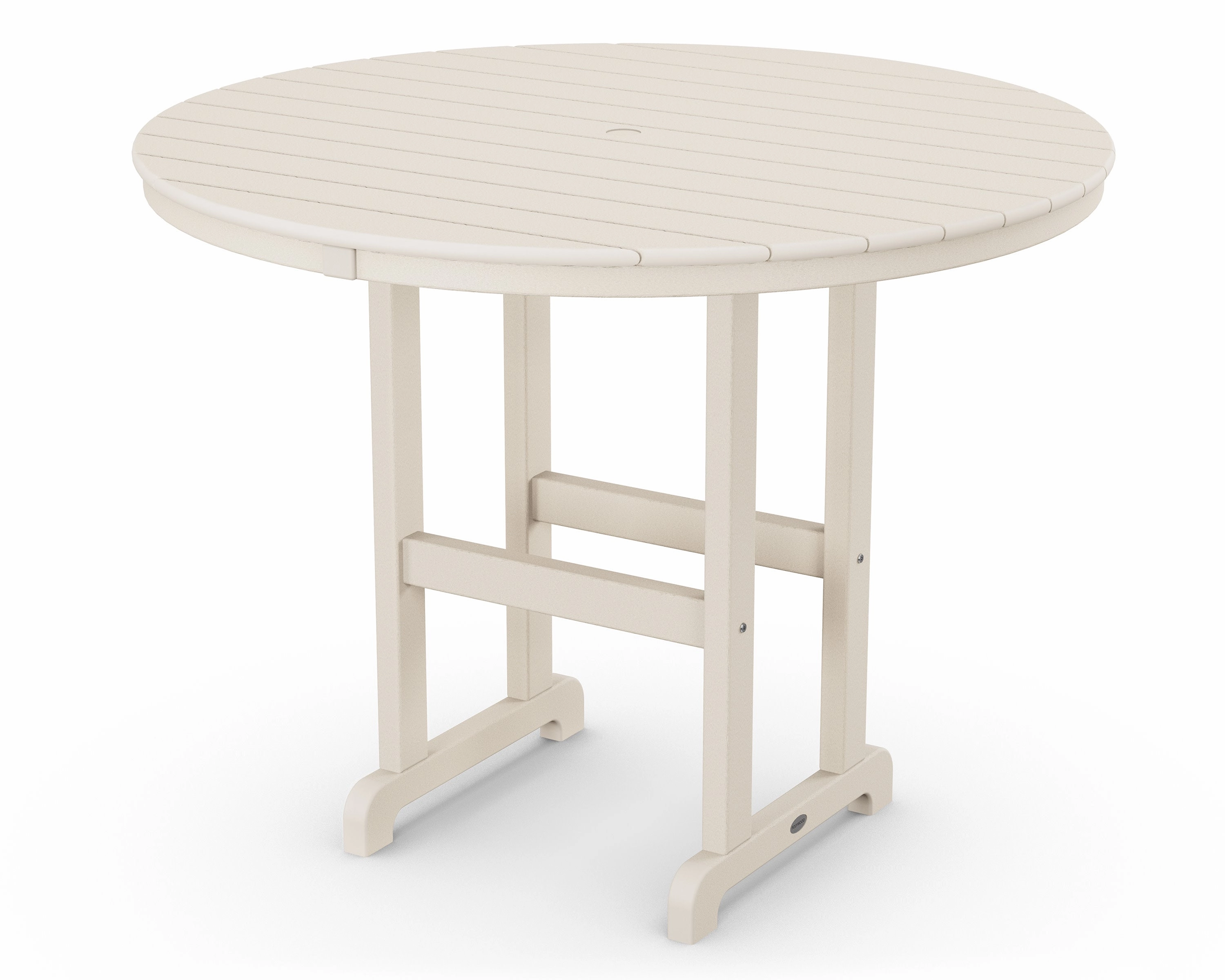 48" Round Farmhouse Counter Table