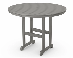 48" Round Farmhouse Counter Tableoutdoor patio furniture set