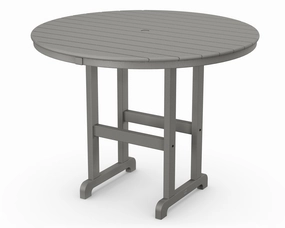 48" Round Farmhouse Counter Tableoutdoor table for balcony or garden