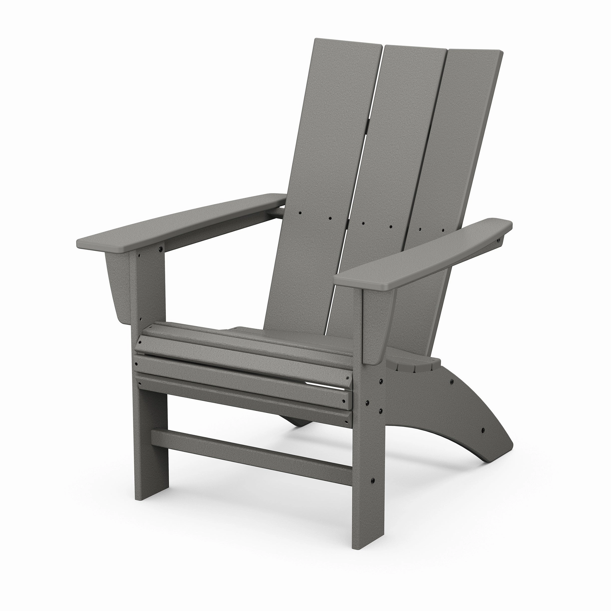 4-Piece Modern Curveback Adirondack Conversation Set