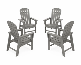 4-Piece South Beach Casual Chair Conversation Setoutdoor patio dining furniture set