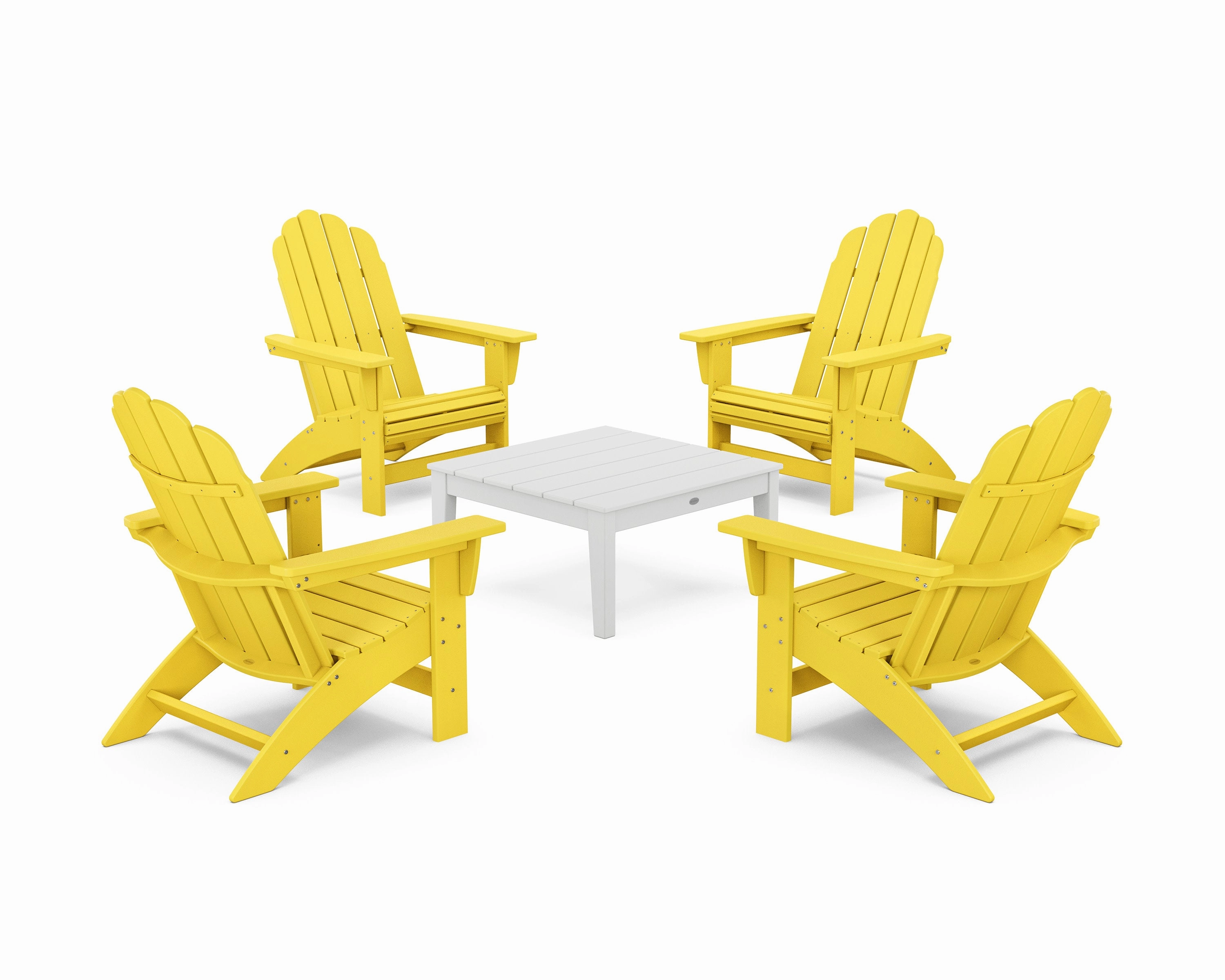 5-Piece Vineyard Grand Adirondack Chair Conversation Group