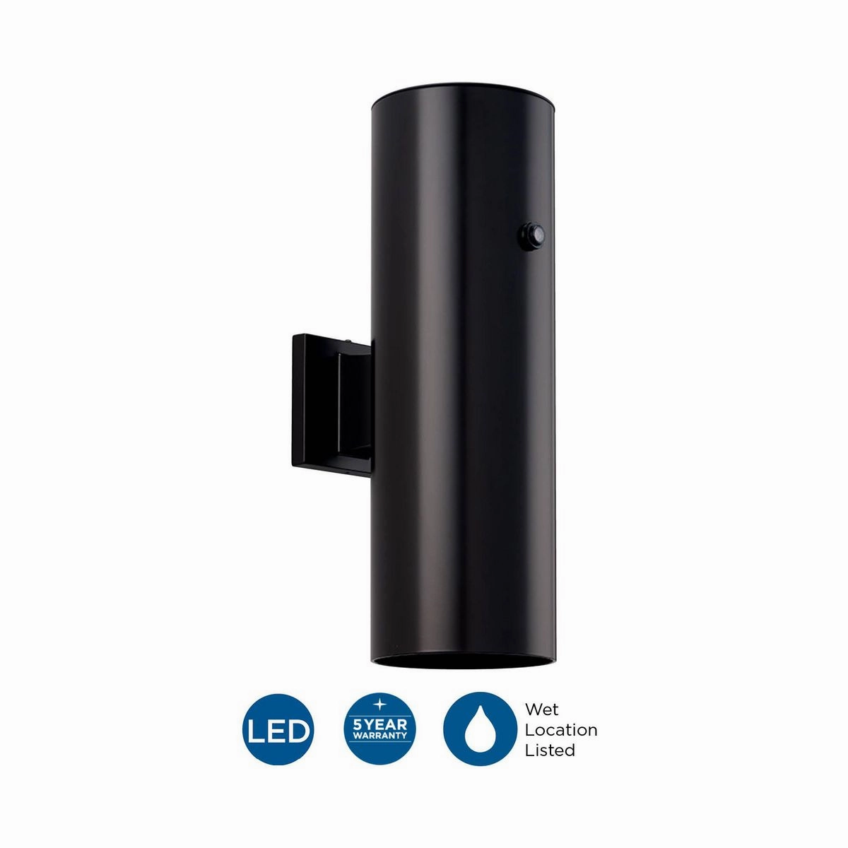 6In Cyl Rnds LED Cylinder Antique Bronze