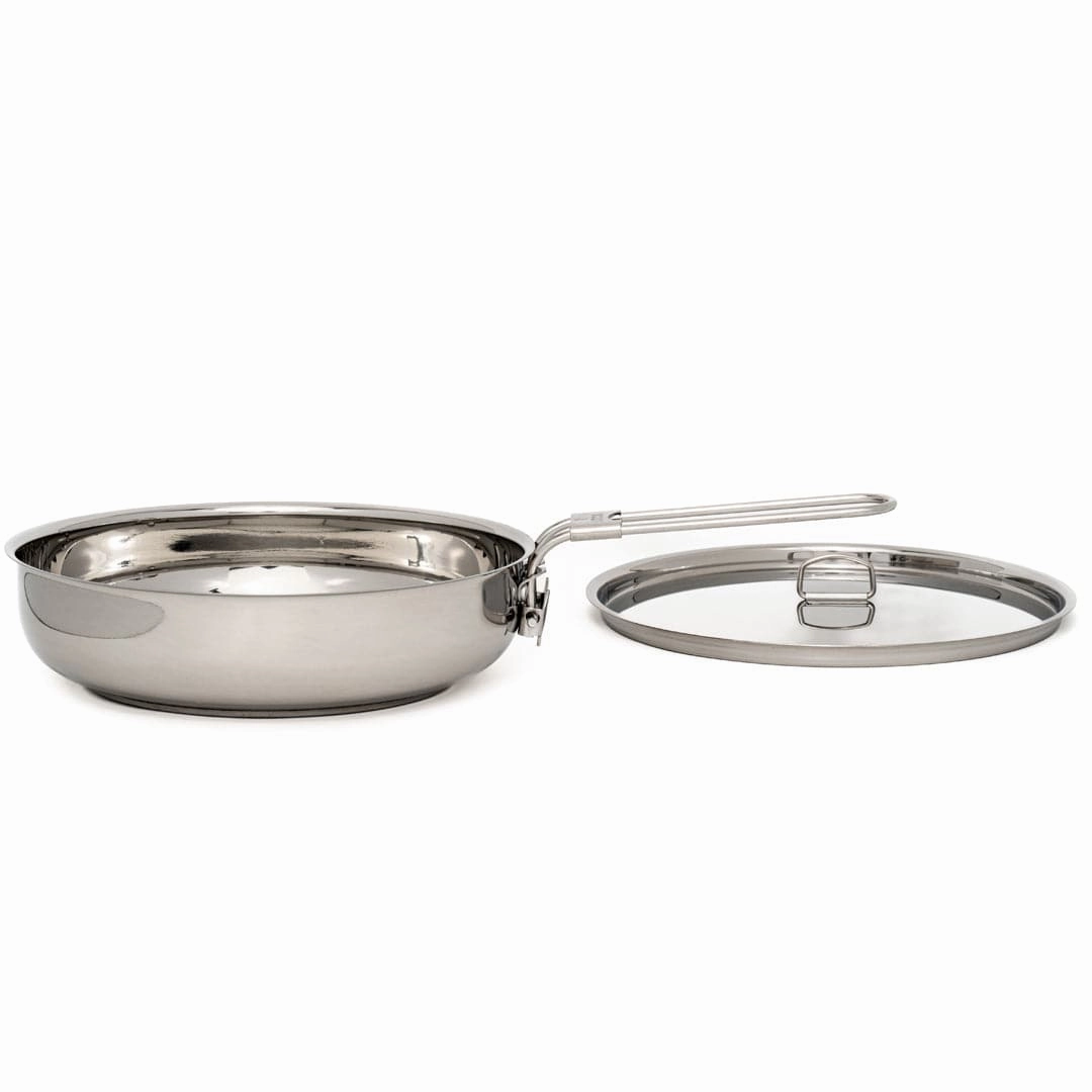 8" SS Skillet 64oz Bush Pot Combo