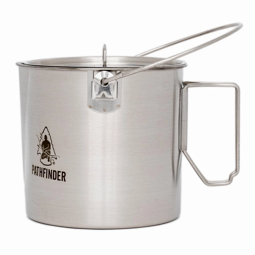 8" SS Skillet 64oz Bush Pot Combo