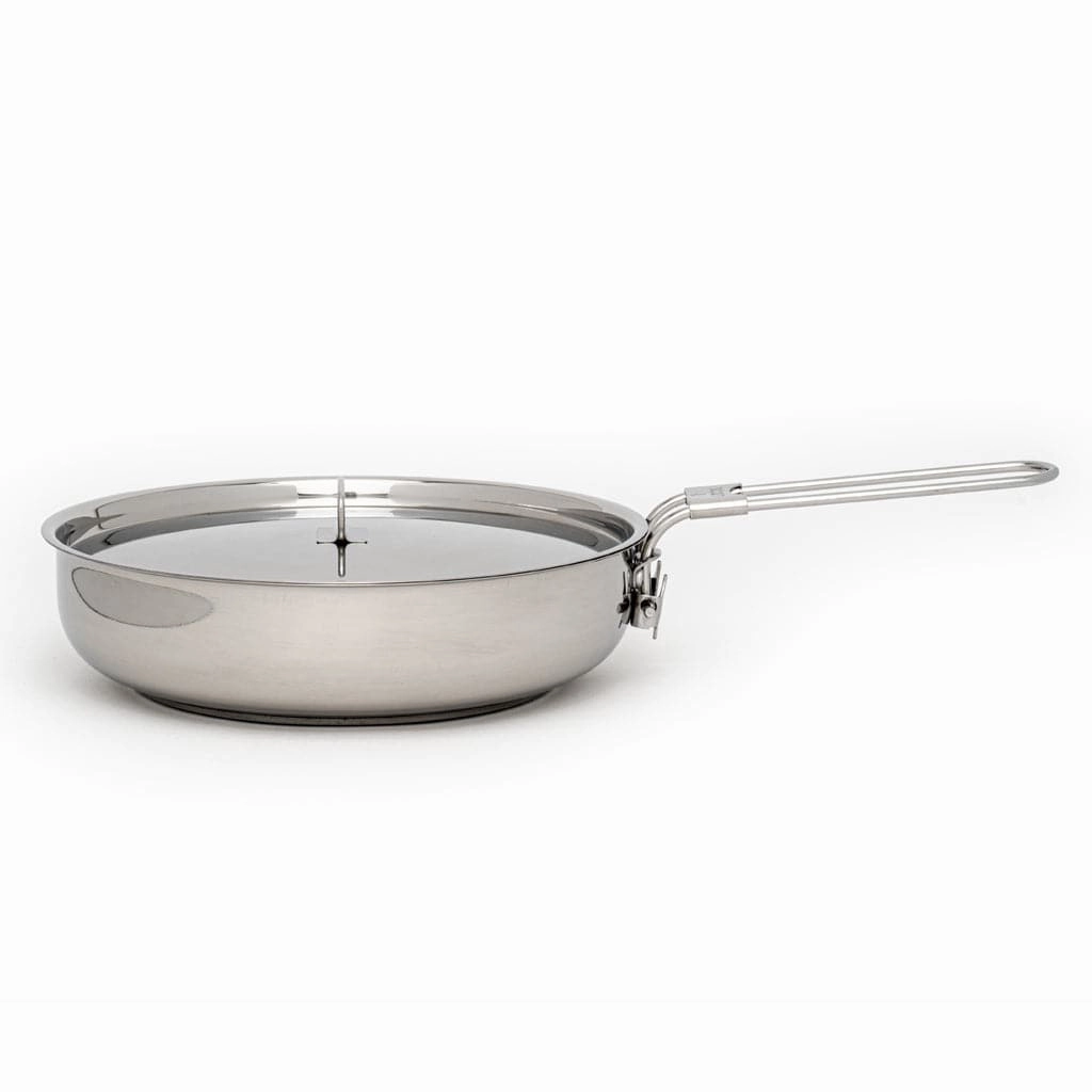 8" SS Skillet 64oz Bush Pot Combo