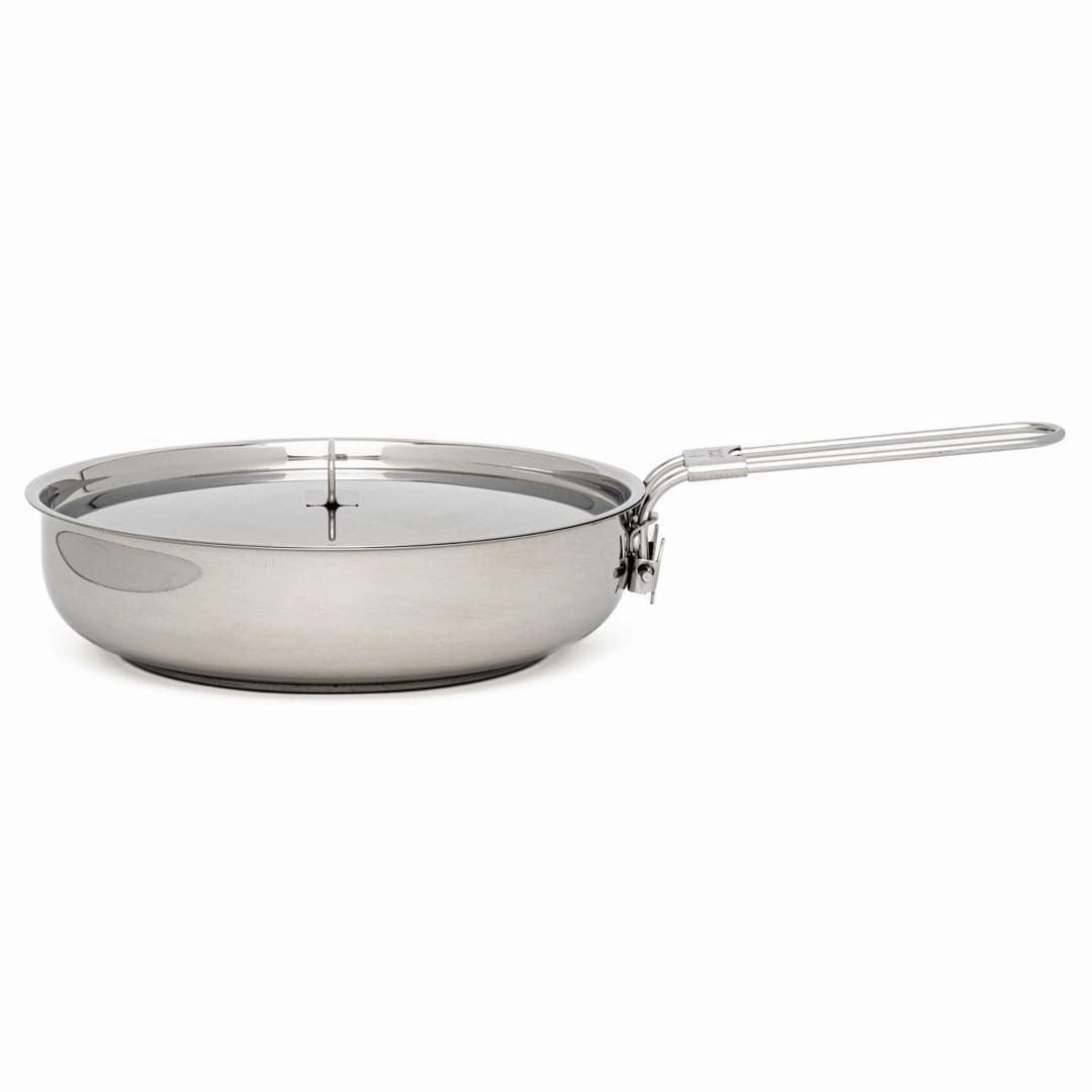8" SS Skillet 64oz Bush Pot Combo