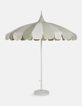 Aamu 8'6" Pagoda Outdoor Umbrella by Sarah Sherman Samueladjustable height outdoor parasol
