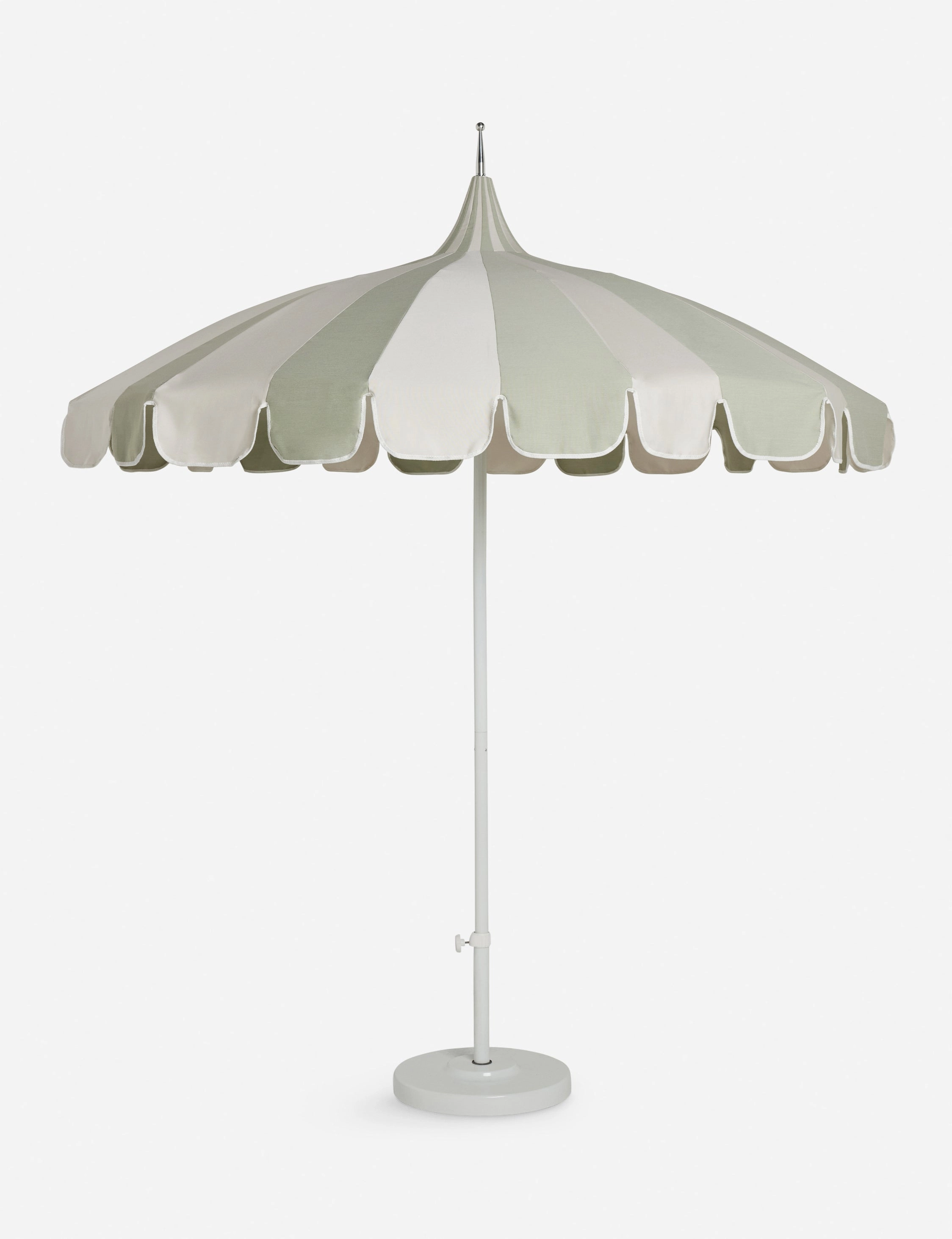 Aamu 8'6" Pagoda Outdoor Umbrella by Sarah Sherman Samueladjustable height outdoor parasol
