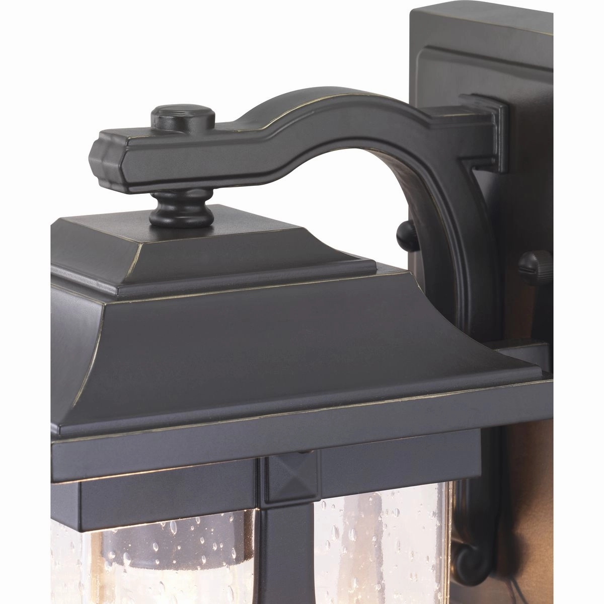Abbott One Light Wall Lantern Antique Bronze