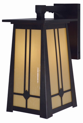 Aberdeen One Light Wall Mount BronzeOutdoor wall sconces with motion sensor
