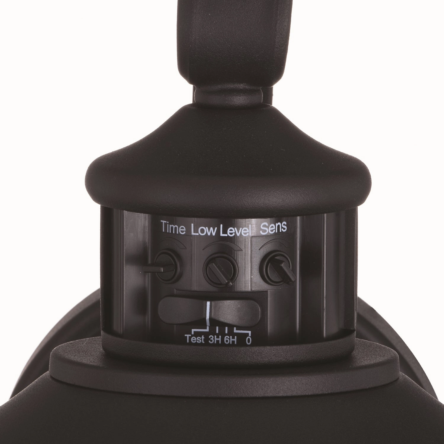 Abigail One Light Outdoor Motion Sensor Wall Mount Textured Black