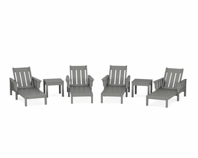 Acadia 6-Piece Chaise Setoutdoor patio dining furniture set