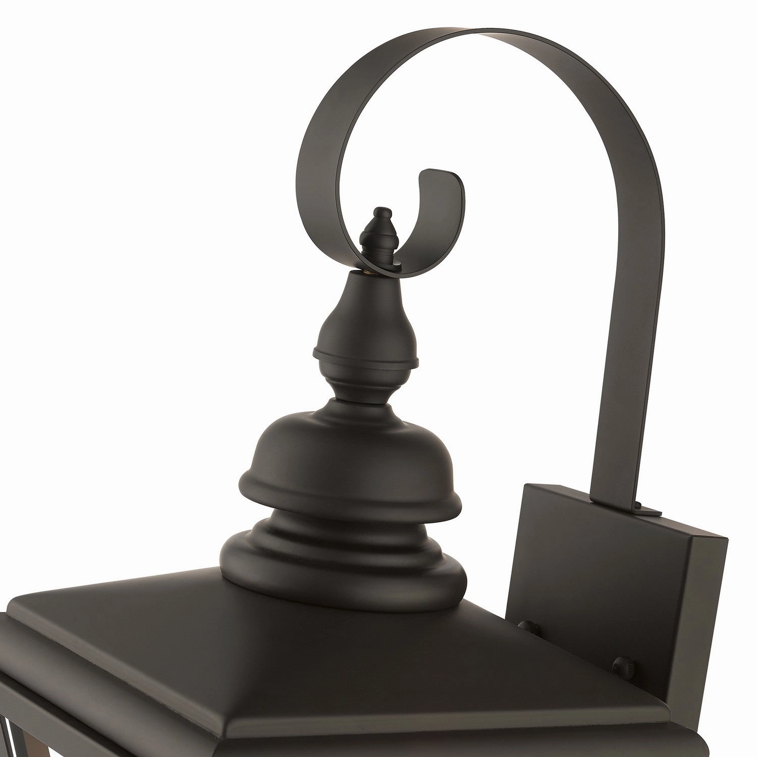 Adams Two Light Outdoor Wall Lantern Bronze with Antique Brass