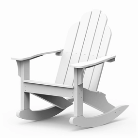 Adirondack Classic RockerHDPE eco-friendly polywood furniture set