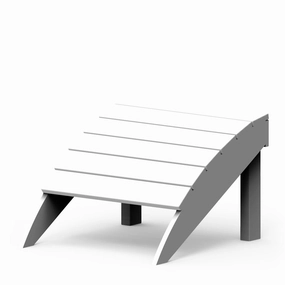 Adirondack Foot StoolHDPE eco-friendly polywood furniture set