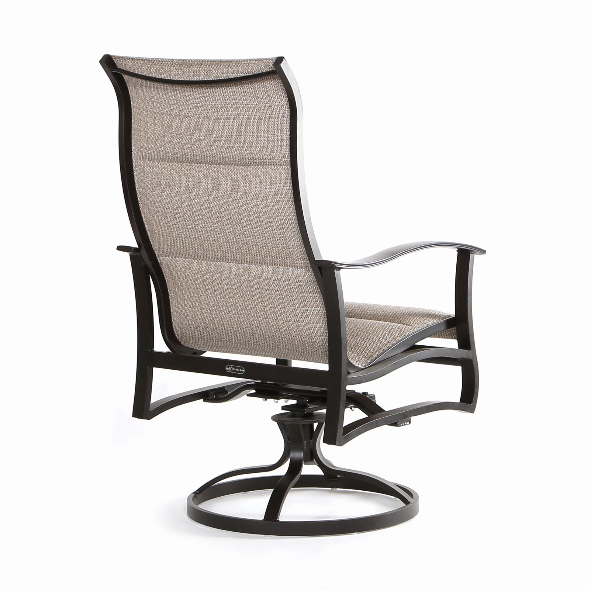 Albany Padded Sling High Back Swivel Rocker