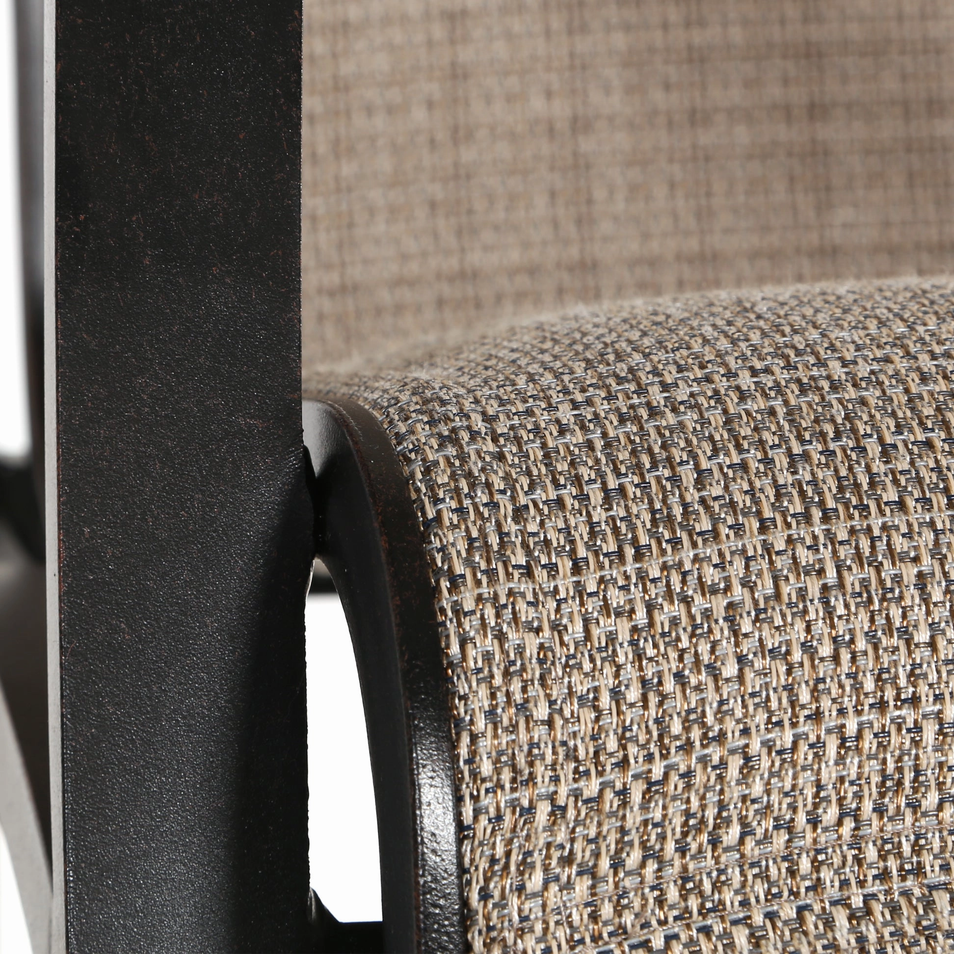 Albany Padded Sling High Back Swivel Rocker