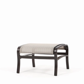 Albany Sling Ottomanaluminum alloy outdoor sofa set