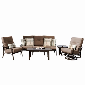 Albany Sofa Deep Seating Setaluminum alloy outdoor sofa set