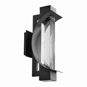 Albedo LED Outdoor Wall Sconce BlackOutdoor wall sconces with motion sensor