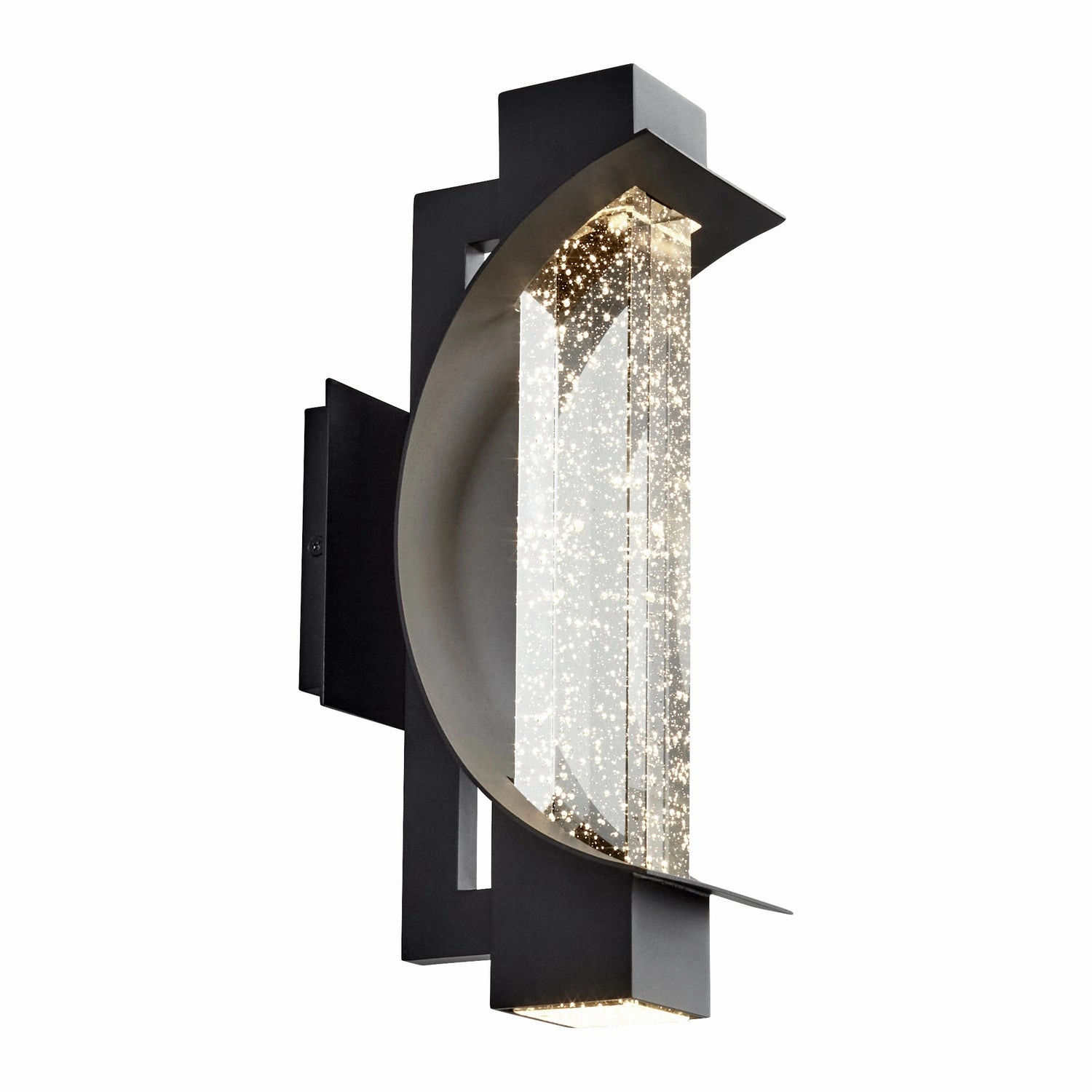 Albedo LED Outdoor Wall Sconce Black