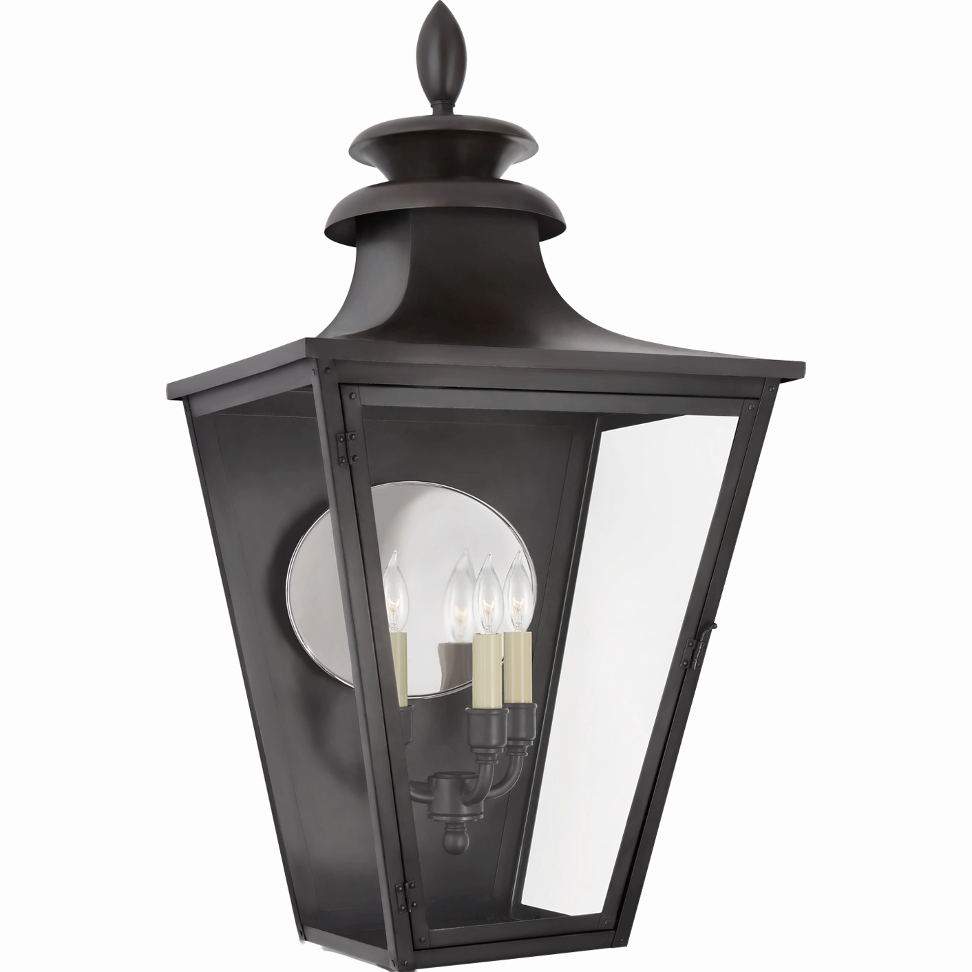 Albermarle Large 3/4 Wall LanternWeatherproof outdoor lighting