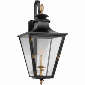 Albermarle Small Bracketed Gas Wall LanternWeatherproof outdoor lighting
