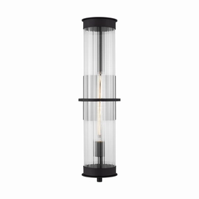 Alcona XL Outdoor Wall Lantern BlackOutdoor wall sconces with motion sensor